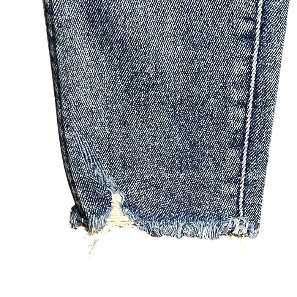 Madewell Jeans Woman 25P Cordova Wash 10" High Rise Skinny Button Fly Blue Denim - Picture 5 of 14